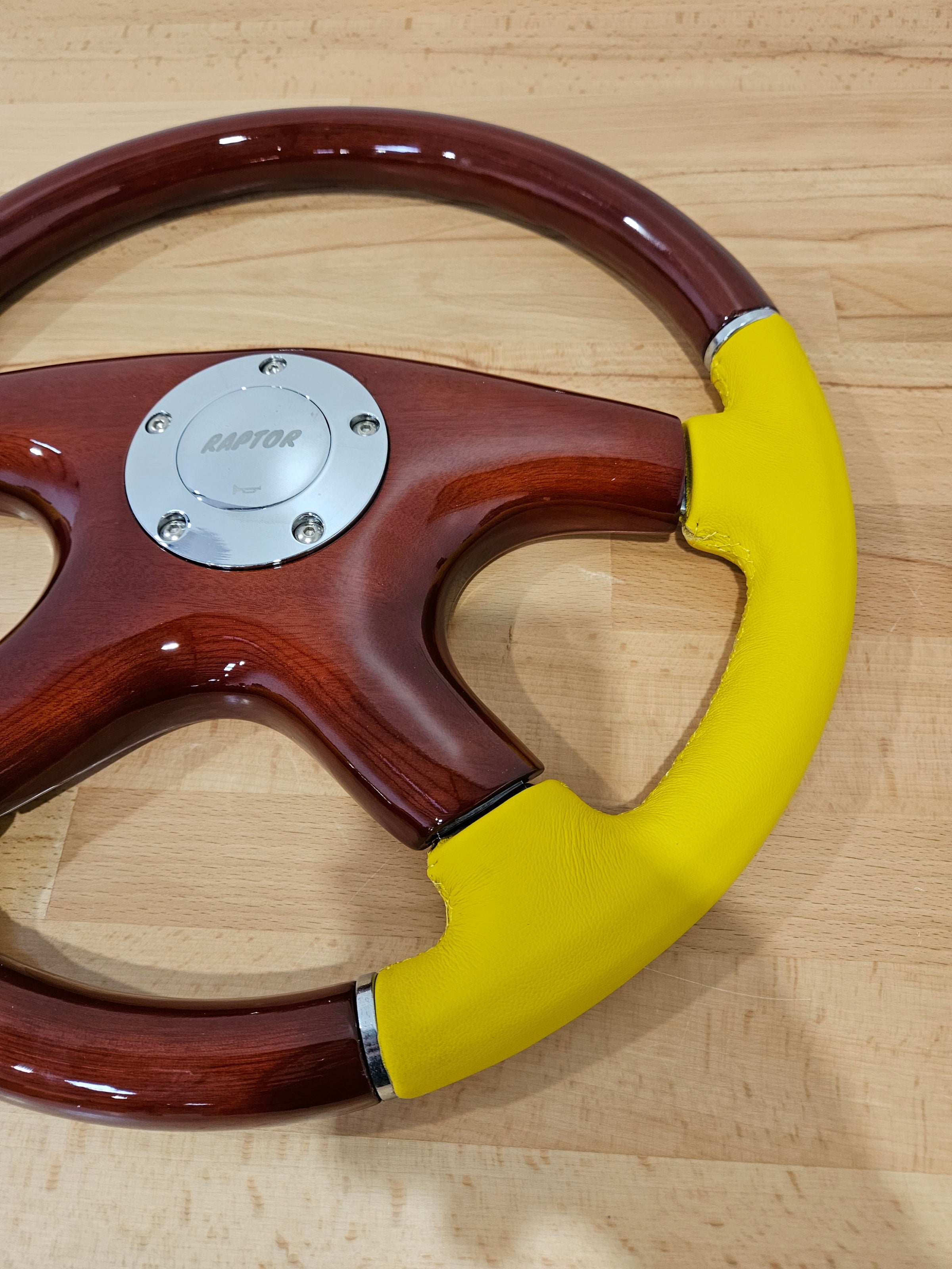 正*木様 未使用 KF steering wheel ver.03 yellow 正*木様 未使用 KF steering wheel ver.03 yellow | ヤマダウェブコム